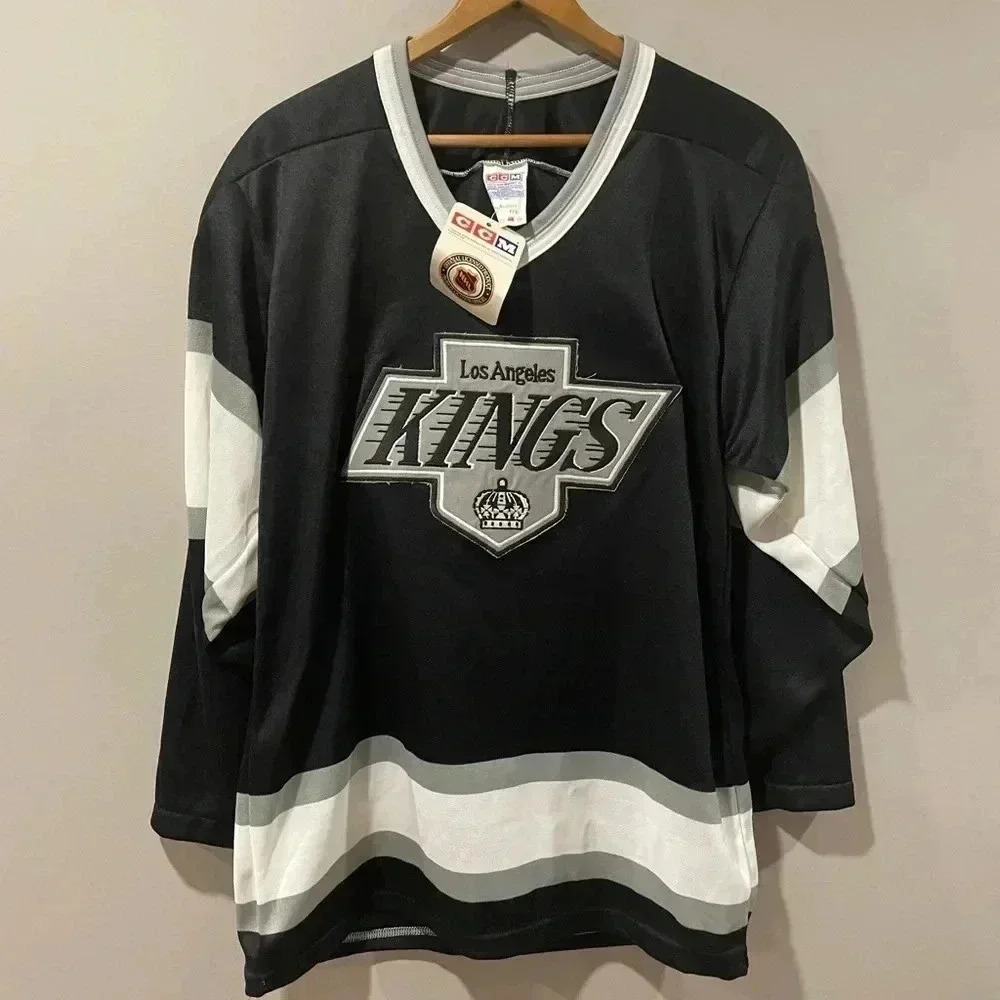NOS  CCM Mask Los Angeles Kings NHL Jersey - Small